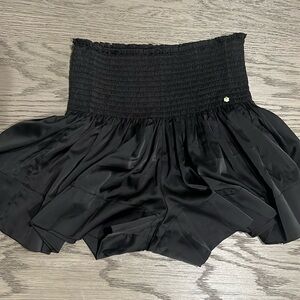 Natural Life black satin short small